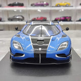 [GT Spirit] 1:18 Koenigsegg 2016 Agera RS Blue Model Car Resin