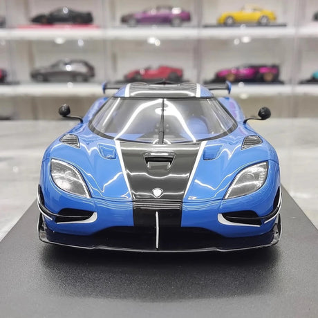 [GT Spirit] 1:18 Koenigsegg 2016 Agera RS Blue Model Car Resin