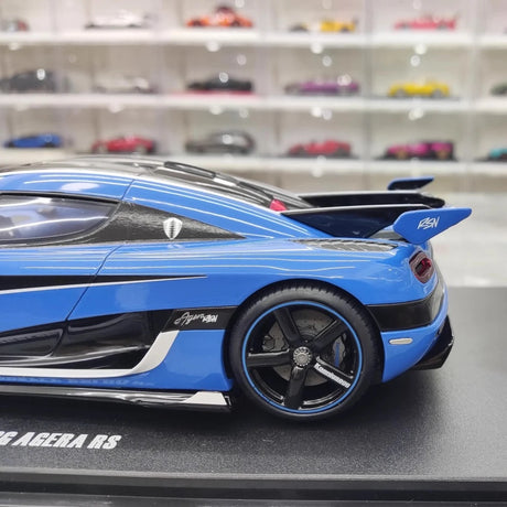 [GT Spirit] 1:18 Koenigsegg 2016 Agera RS Blue Model Car Resin