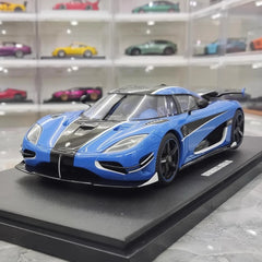 [GT Spirit] 1:18 Koenigsegg 2016 Agera RS Blue Model Car Resin