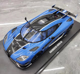 [GT Spirit] 1:18 Koenigsegg 2016 Agera RS Blue Model Car Resin