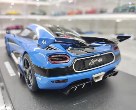 [GT Spirit] 1:18 Koenigsegg 2016 Agera RS Blue Model Car Resin
