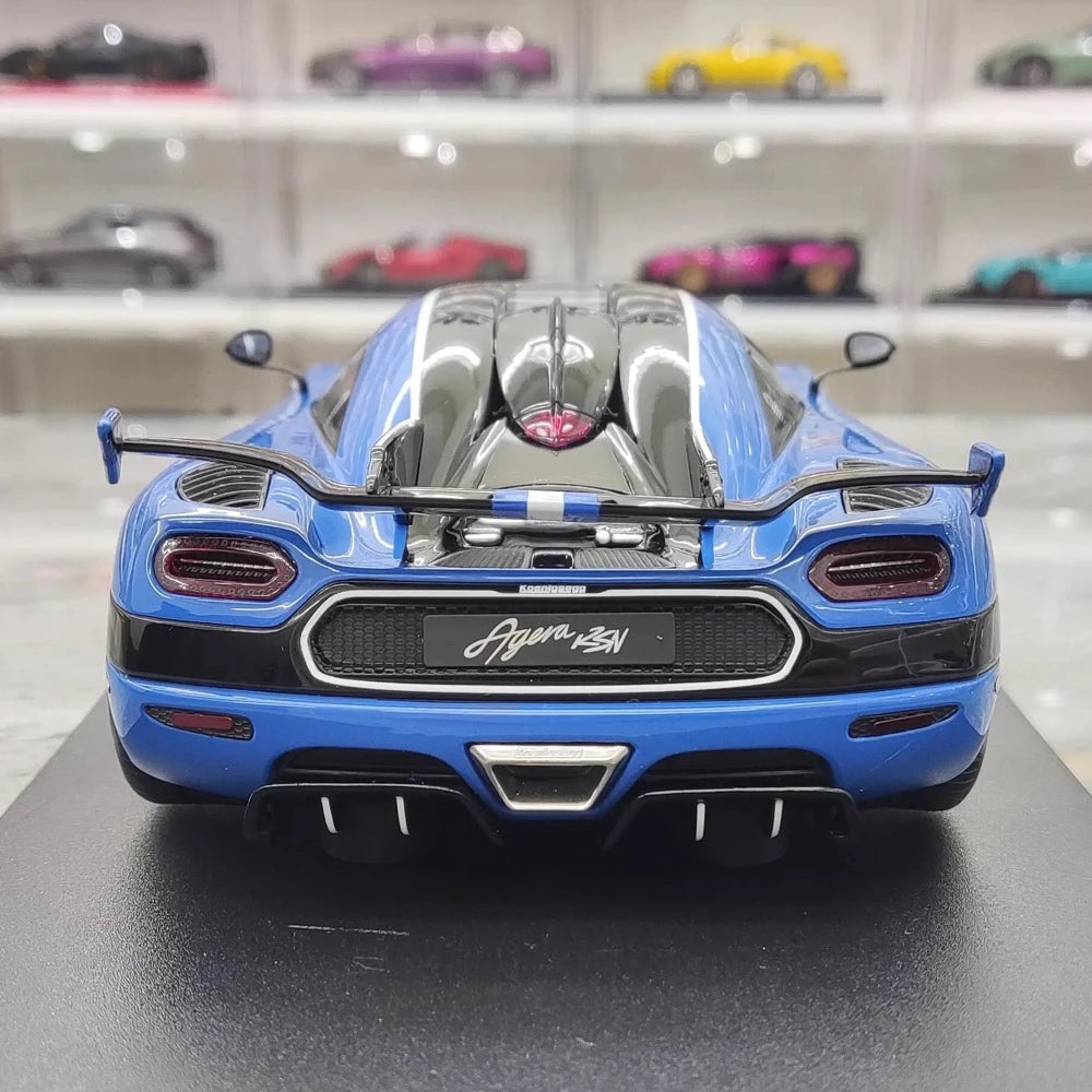 [GT Spirit] 1:18 Koenigsegg 2016 Agera RS Blue Model Car Resin