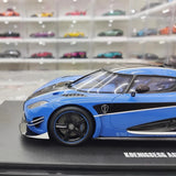 [GT Spirit] 1:18 Koenigsegg 2016 Agera RS Blue Model Car Resin