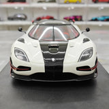 [GT Spirit] 1:18 Koenigsegg 2016 Agera RS White Model Car Resin