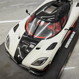 [GT Spirit] 1:18 Koenigsegg 2016 Agera RS White Model Car Resin