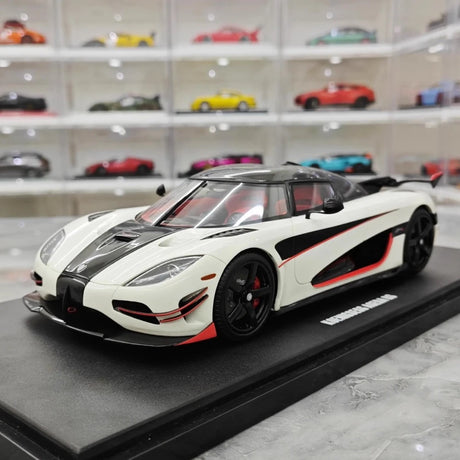 [GT Spirit] 1:18 Koenigsegg 2016 Agera RS White Model Car Resin