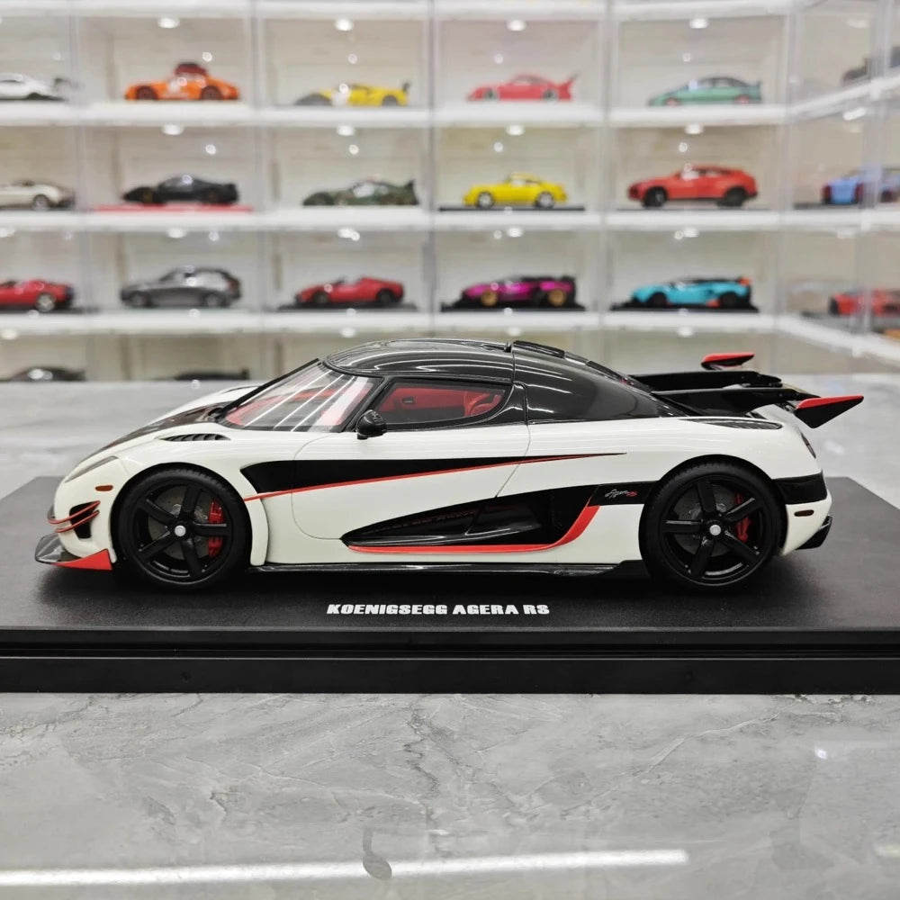 [GT Spirit] 1:18 Koenigsegg 2016 Agera RS White Model Car Resin