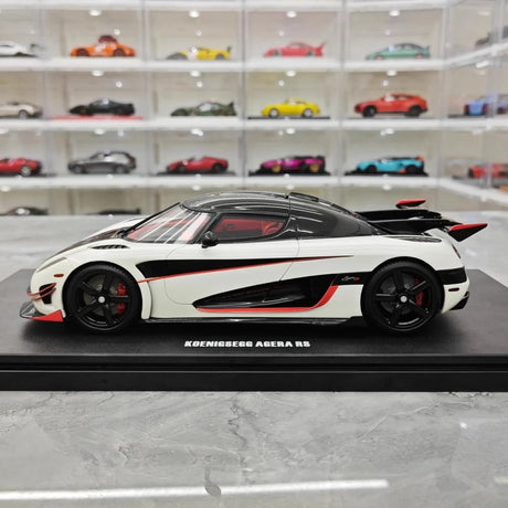 [GT Spirit] 1:18 Koenigsegg 2016 Agera RS White Model Car Resin