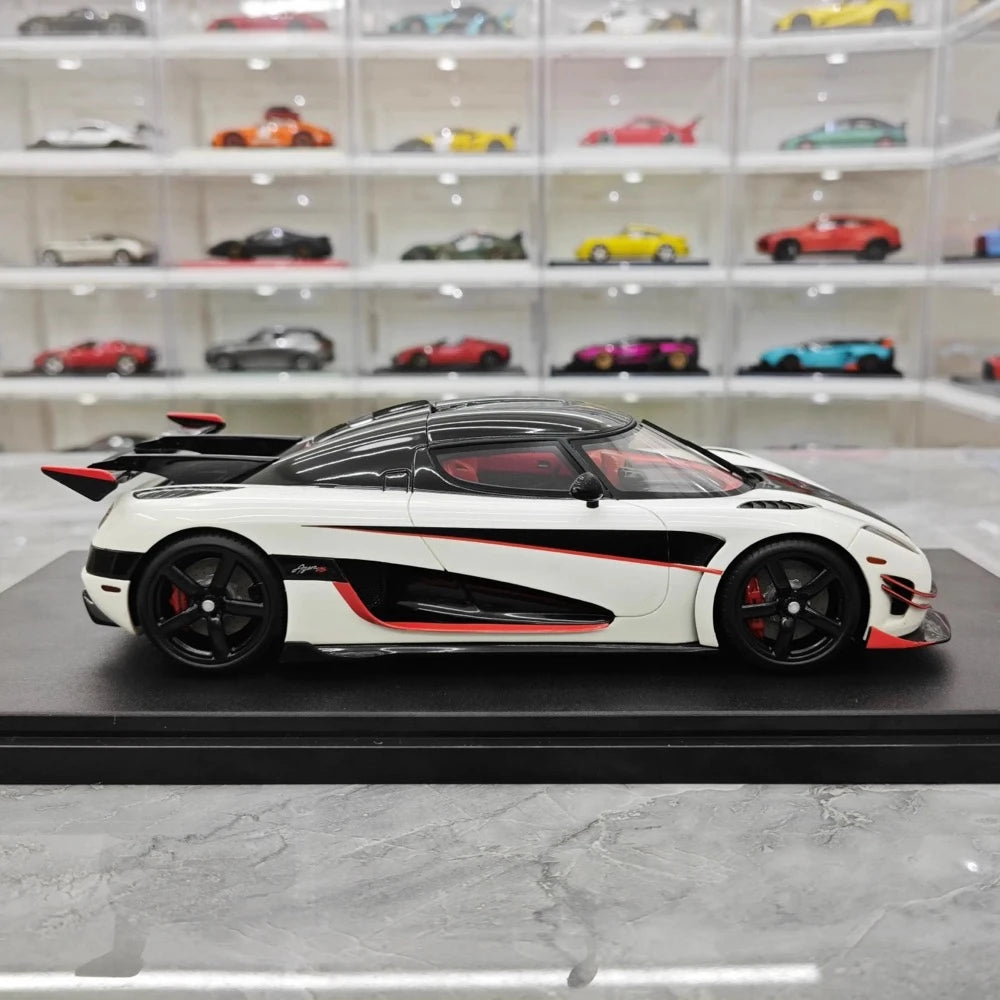 [GT Spirit] 1:18 Koenigsegg 2016 Agera RS White Model Car Resin