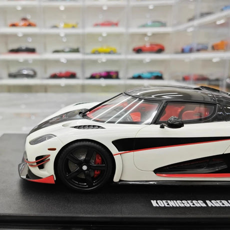 [GT Spirit] 1:18 Koenigsegg 2016 Agera RS White Model Car Resin
