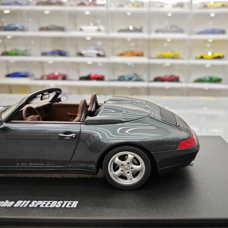 [GT Spirit] 1:18 Porsche 1995 993 Speedster Gray Model Car Resin