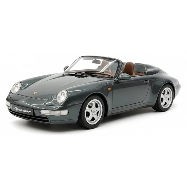 [GT Spirit] 1:18 Porsche 1995 993 Speedster Gray Model Car Resin