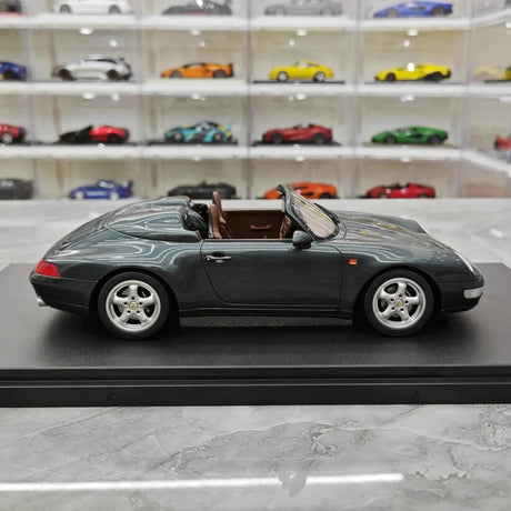 [GT Spirit] 1:18 Porsche 1995 993 Speedster Gray Model Car Resin