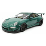 [GT Spirit] 1:18 Porsche 2005 997 RWB Syunkashuto グリーン モデルカー レジン