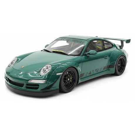 [GT Spirit] 1:18 Porsche 2005 997 RWB Syunkashuto Green Model Car Resin