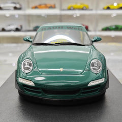 [GT Spirit] 1:18 Porsche 2005 997 RWB Syunkashuto Green Model Car Resin