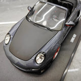 [GT Spirit] 1:18 Porsche 2016 911 LBWK 997 Cabriolet Gray Model Car Resin