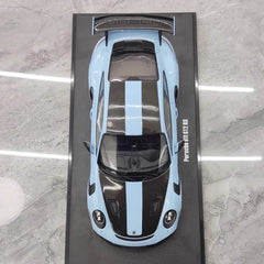 [GT Spirit] 1:18 Porsche 2018 911.2 GT2 RS Cyan Model Car Resin
