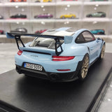 [GT Spirit] 1:18 Porsche 2018 911.2 GT2 RS Cyan モデルカー レジン