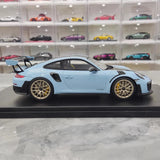 [GT Spirit] 1:18 Porsche 2018 911.2 GT2 RS Cyan モデルカー レジン