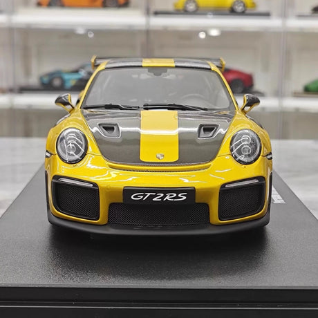 [GT Spirit] 1:18 Porsche 2018 911.2 GT2 RS jaune voiture miniature Resin