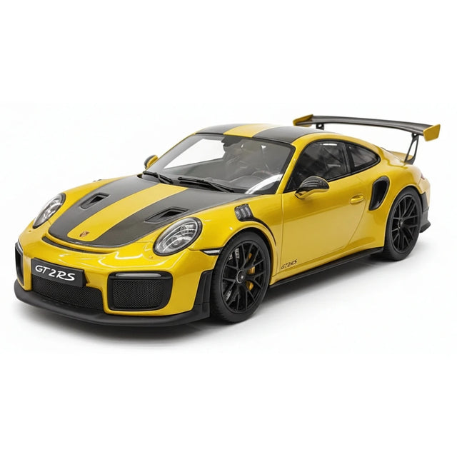 [GT Spirit] 1:18 Porsche 2018 911.2 GT2 RS Yellow Model Car Resin