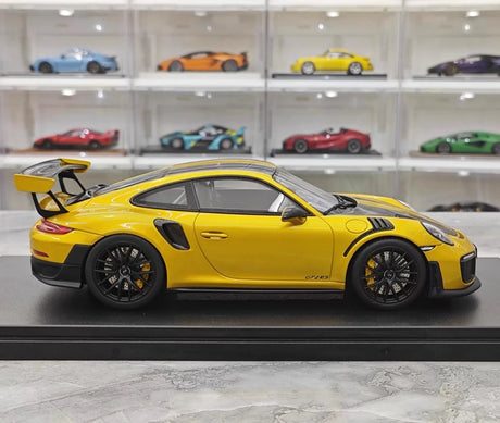 [GT Spirit] 1:18 Porsche 2018 911.2 GT2 RS jaune voiture miniature Resin