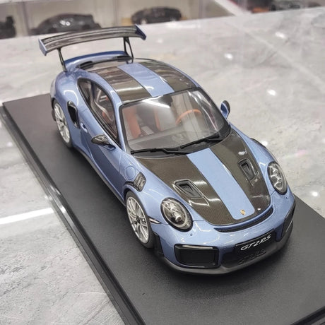 [GT Spirit] 1:18 Porsche 2018 911.2 GT2 RS Blue Model Car Resin