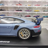 [GT Spirit] 1:18 Porsche 2018 911.2 GT2 RS Blue Model Car Resin