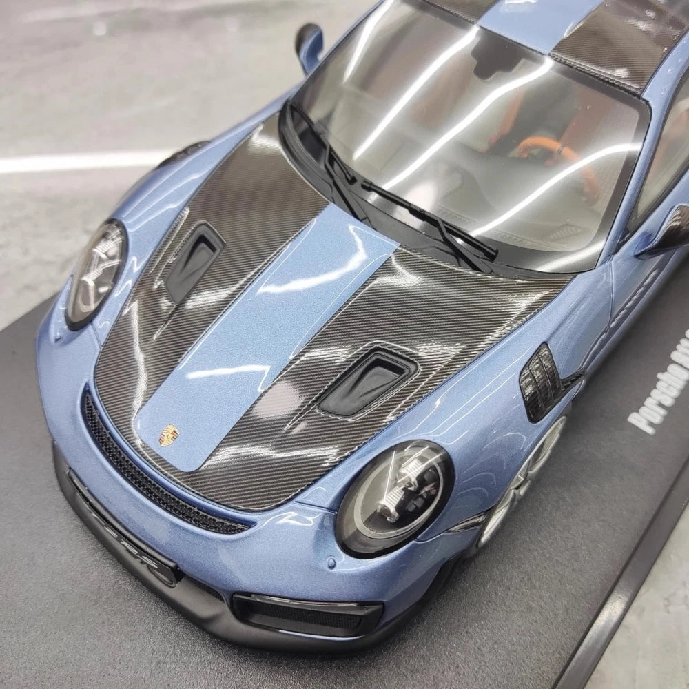 [GT Spirit] 1:18 Porsche 2018 911.2 GT2 RS Blue Model Car Resin