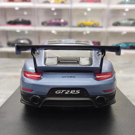 [GT Spirit] 1:18 Porsche 2018 911.2 GT2 RS Blue Model Car Resin