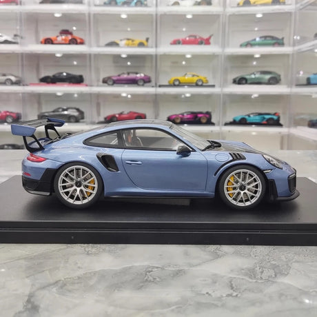 [GT Spirit] 1:18 Porsche 2018 911.2 GT2 RS Blue Model Car Resin