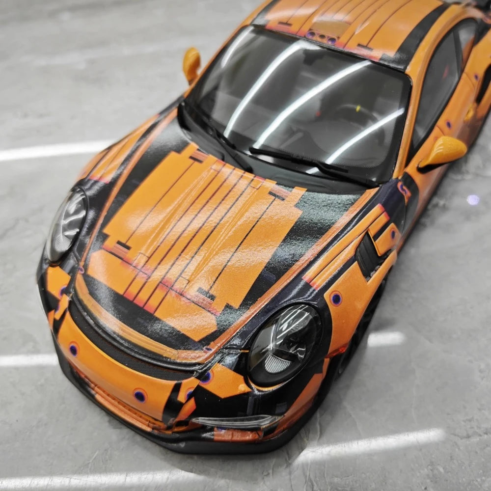 [GT Spirit] 1:18 Porsche 2018 911 GT3 RS 991.2 Lego Model Car Resin