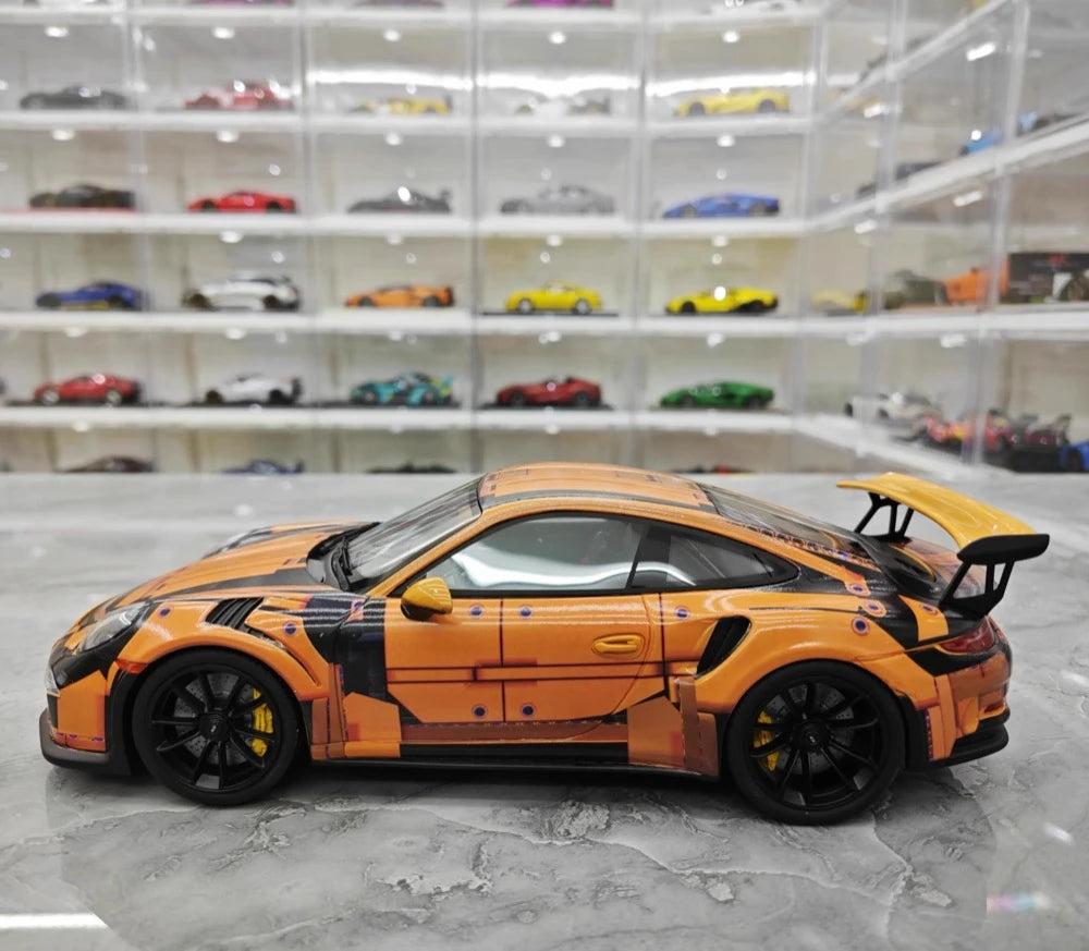[GT Spirit] 1:18 Porsche 2018 911 GT3 RS 991.2 Lego Model Car Resin