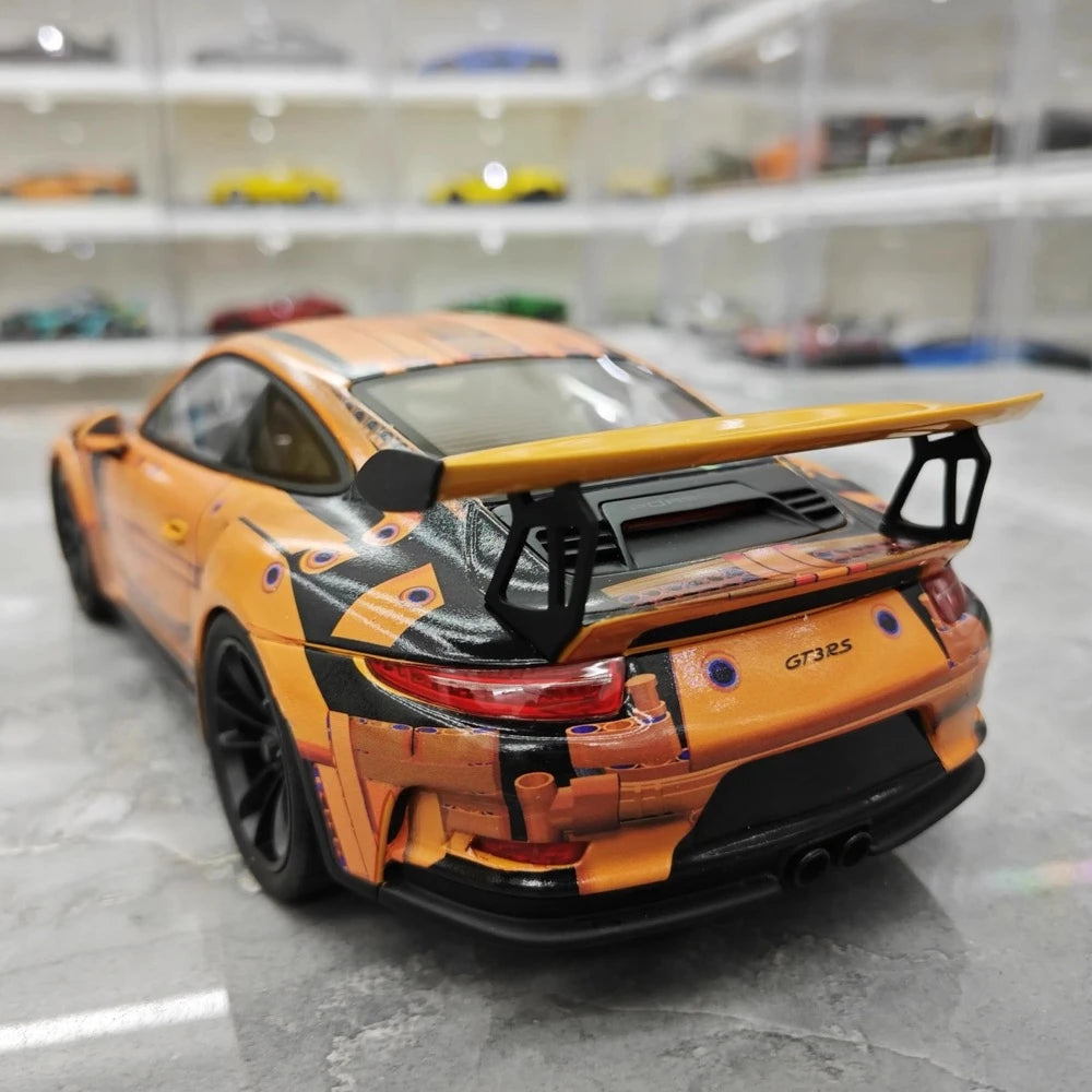 [GT Spirit] 1:18 Porsche 2018 911 GT3 RS 991.2 Lego Model Car Resin