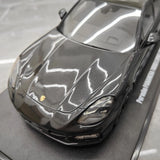 [GT Spirit] 1:18 Porsche 2018 Panamera Sport Turismo Turbo S Black Model Car Resin