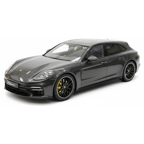 [GT Spirit] 1:18 Porsche 2018 Panamera Sport Turismo Turbo S Black Model Car Resin
