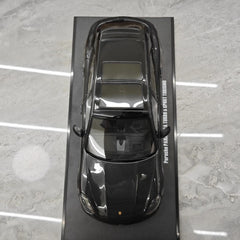 [GT Spirit] 1:18 Porsche 2018 Panamera Sport Turismo Turbo S Black Model Car Resin
