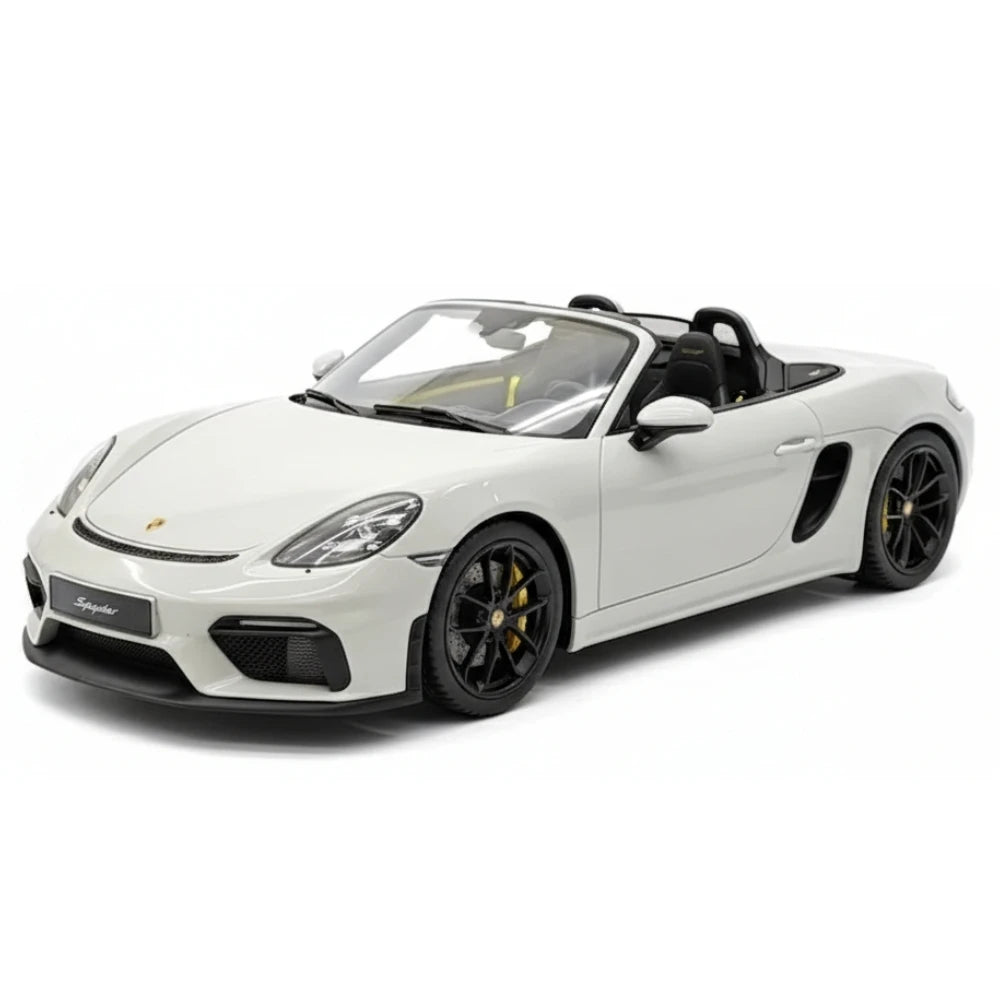 [GT Spirit] 1:18 Porsche 2020 718 Spyder Gray Model Car Resin