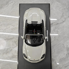 [GT Spirit] 1:18 Porsche 2020 718 Spyder Gray Model Car Resin