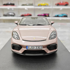 [GT Spirit] 1:18 Porsche 2020 718 Spyder Pink Model Car Resin