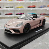 [GT Spirit] 1:18 Porsche 2020 718 Spyder Pink Model Car Resin
