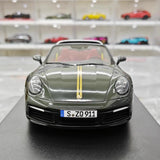 [GT Spirit] 1:18 Porsche 2021 911 992 Targa 4 Green Model Car Resin