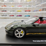 [GT Spirit] 1:18 Porsche 2021 911 992 Targa 4 Green Model Car Resin
