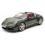 [GT Spirit] 1:18 Porsche 2021 911 992 Targa 4 Green Model Car Resin