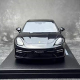 [GT Spirit] 1:18 Porsche 2021 Panamera Turbo S Sport Turismo Black Model Car Resin