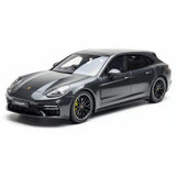 [GT Spirit] 1:18 Porsche 2021 Panamera Turbo S Sport Turismo Black Model Car Resin