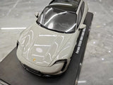 [GT Spirit] 1:18 Porsche 2021 Taycan Cross Turismo Turbo S Gray Model Car Resin
