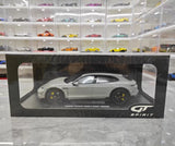 [GT Spirit] 1:18 Porsche 2021 Taycan Cross Turismo Turbo S Gray Model Car Resin